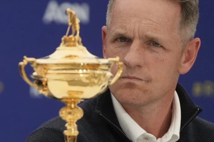 European captain Luke Donald is going with statistics over history at the Ryder Cup