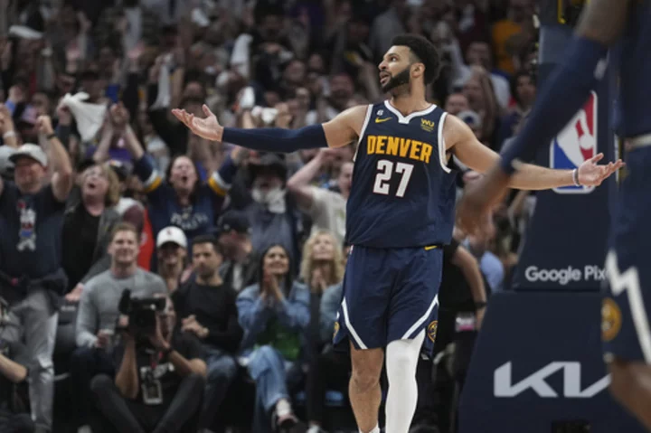 Murray's big fourth quarter propels Nuggets past Lakers 108-103 for 2-0 lead in West finals