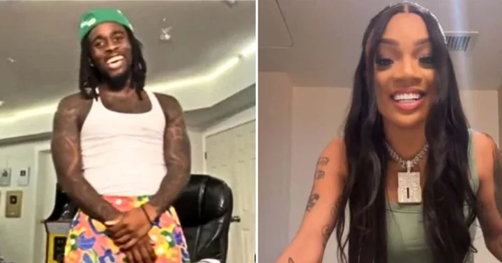 Kai Cenat flirts with GloRilla, compliments her twerk on IG Live: 'That a** was moving for real'