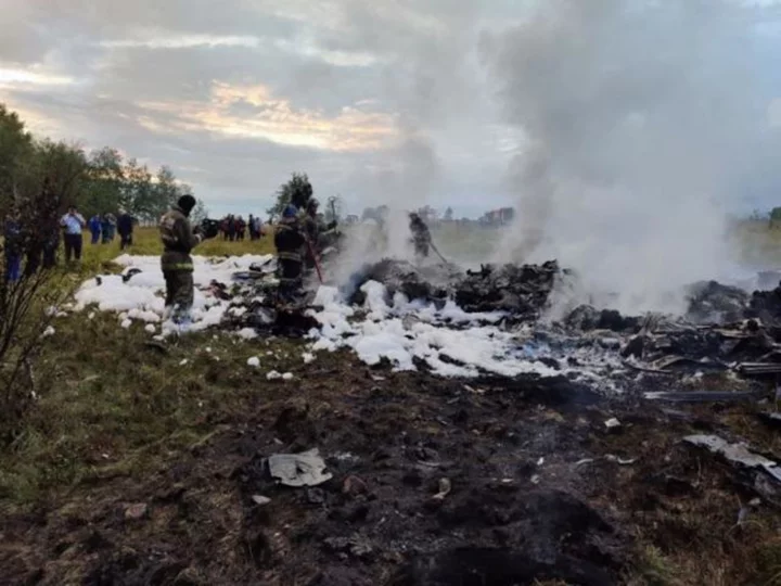 US says it's 'likely' Prigozhin was killed in Wednesday's plane crash