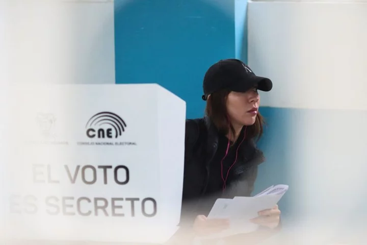 Ecuadoreans vote for president in election marred by candidate's murder