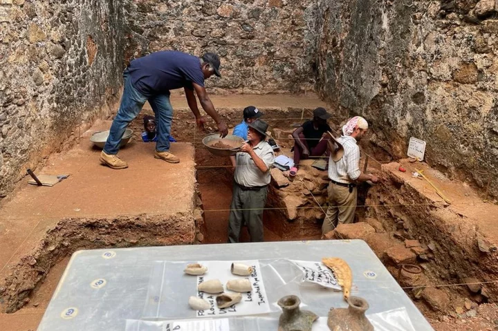 First English slave fort in Africa uncovered on Ghana's coast