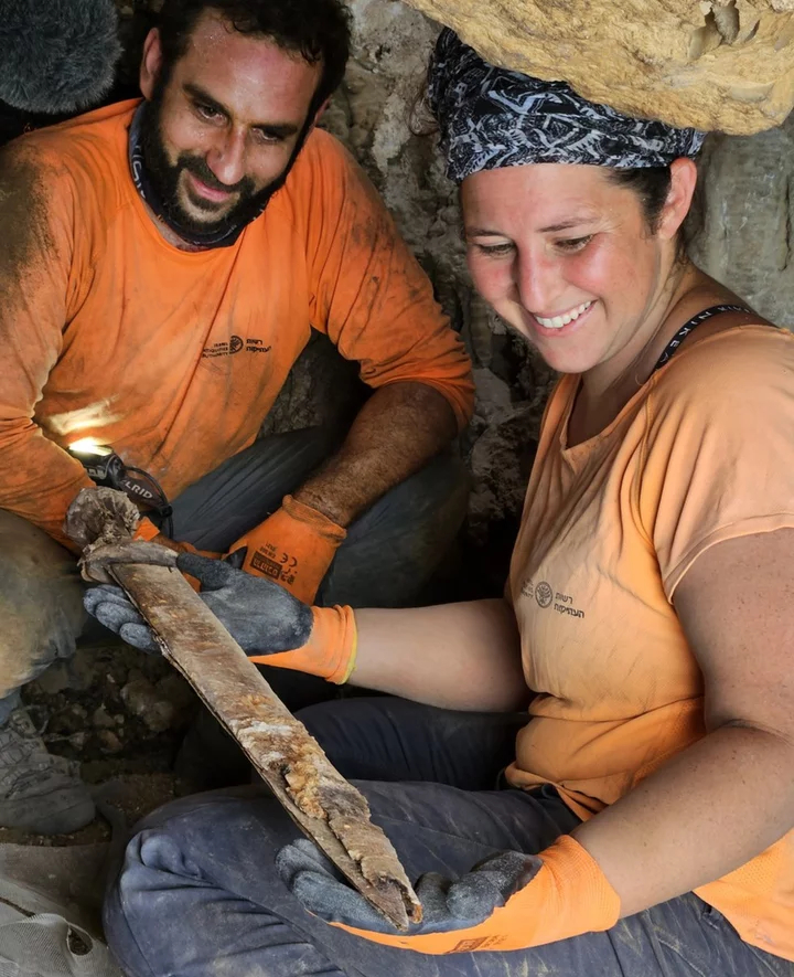 Dead Sea reveals four 1,900-year-old Roman swords in cave