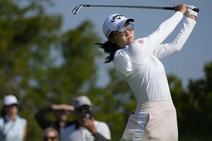 Spectacular debut: Rose Zhang shoots 66 to take lead into Mizuho Americas Open finale