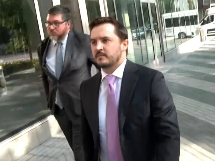 Former Trump aide arrives at Miami courthouse to appear before grand jury in classified documents probe