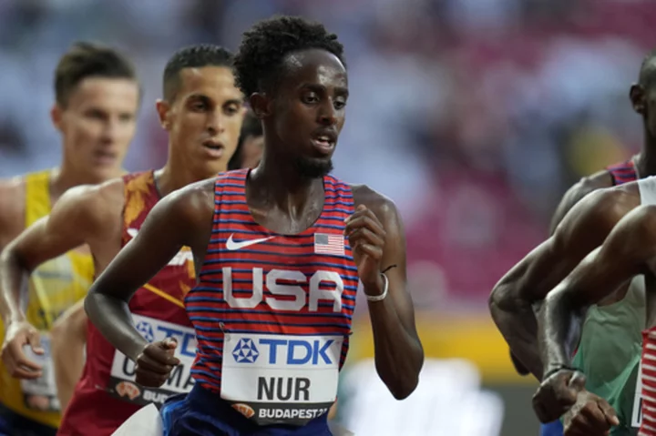Winding road takes runner Abdihamid Nur from Somalia to the starting line at worlds for the US