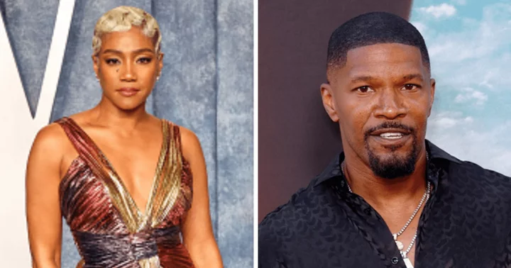 Tiffany Haddish prays for Jamie Foxx's 'success and healing' after his 'medical complication'