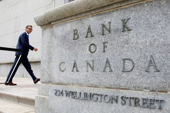 Bank of Canada says rates may be at peak, excess demand now gone
