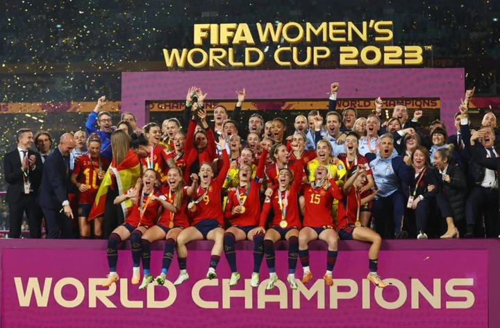Soccer-Spain down England to win Women's World Cup for first time