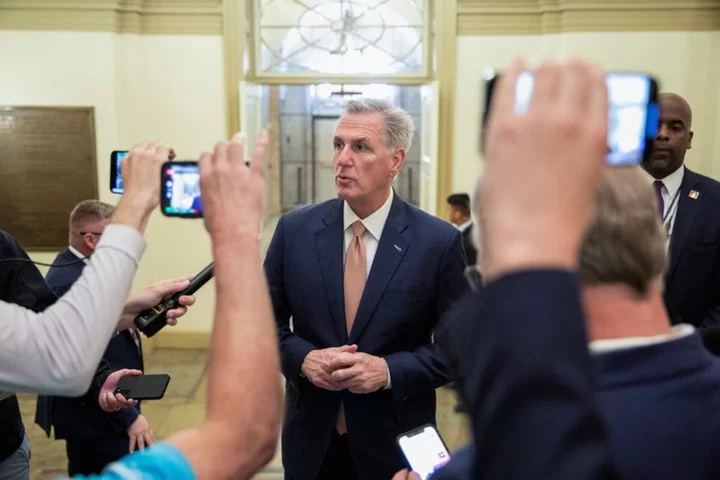US House Speaker McCarthy hopes to 'get back on right track' after Conservative revolt