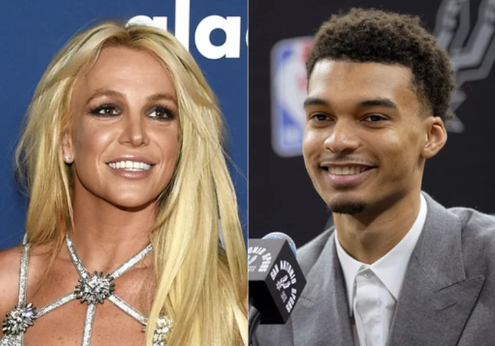 Britney Spears says Wembanyama's security struck her in Las Vegas, Spurs rookie says he was grabbed