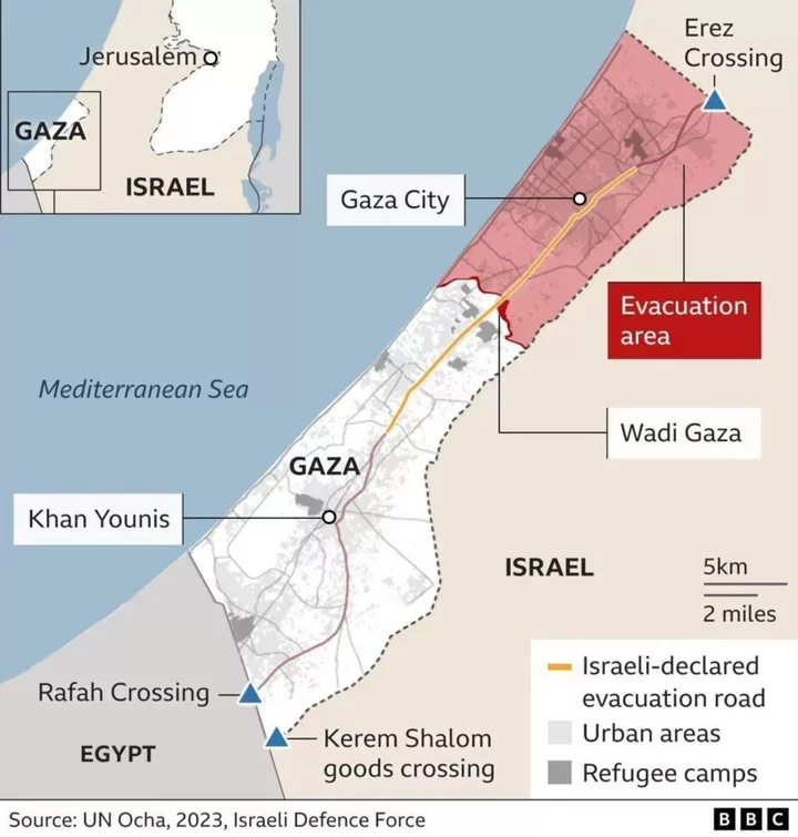 Irish citizens cross Gaza border into Egypt