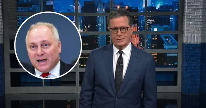 Stephen Colbert congratulates Steve Scalise on getting closer to 'worst job in the world' after Speaker nom