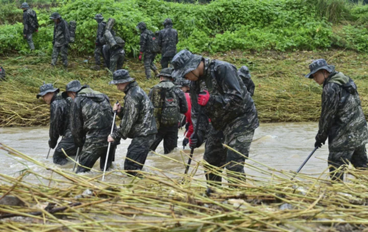 South Korea searches for missing people as death toll from downpours reach 41