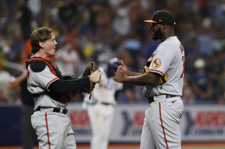 Colton Cowser hits 10th-inning sacrifice fly as Baltimore Orioles top Tampa Bay Rays 4-3