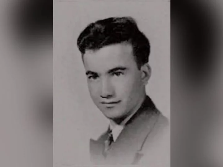 He was shot down in the Pacific Ocean in WWII. Almost 80 years later, his remains are finally home