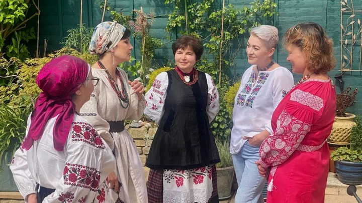 Ukrainian refugees in Nailsea keeping cultural traditions alive