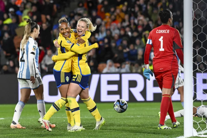 Sweden wins Group G at Women's World Cup to advance to showdown with the United States