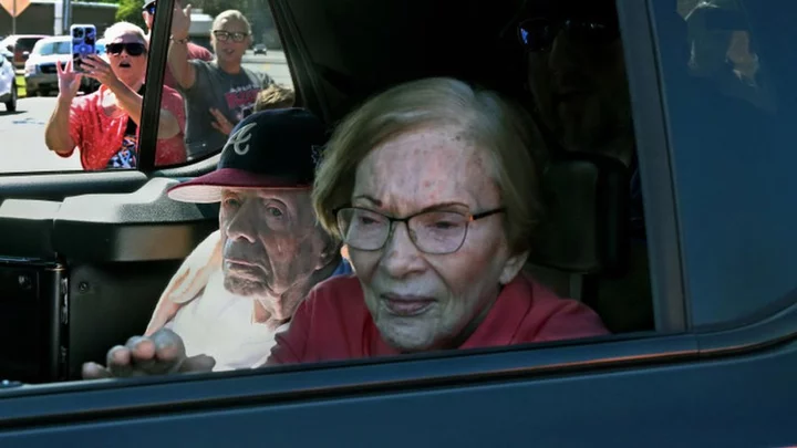 Rosalynn Carter, former first lady, enters hospice care at 96