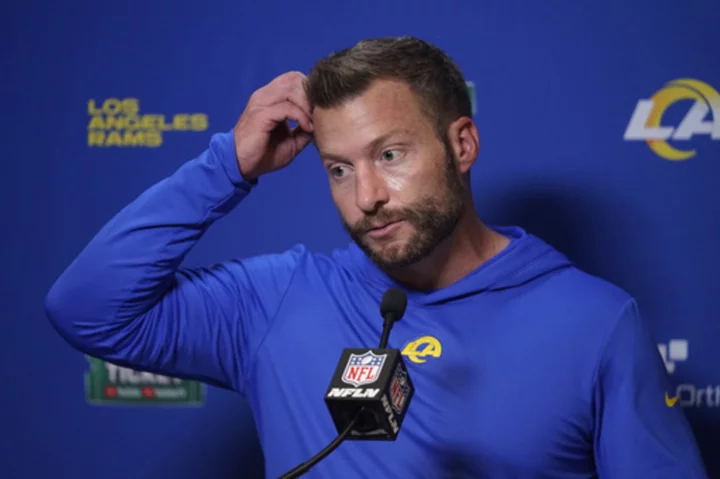 Coach McVay bemoans 'self-inflicted wounds' in Los Angeles Rams 19-16 loss to the Cincinnati Bengals