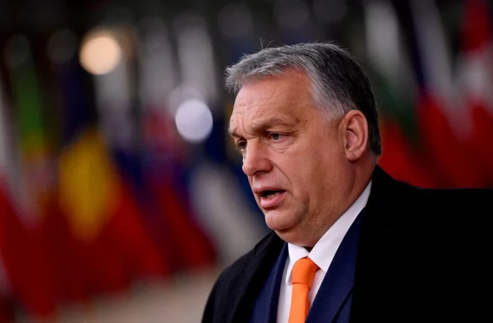 Eyeing EU election, Orban calls Brussels a 'bad contemporary parody'