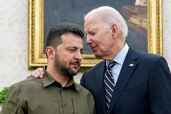 Biden fears congressional chaos will disrupt US aid to Ukraine