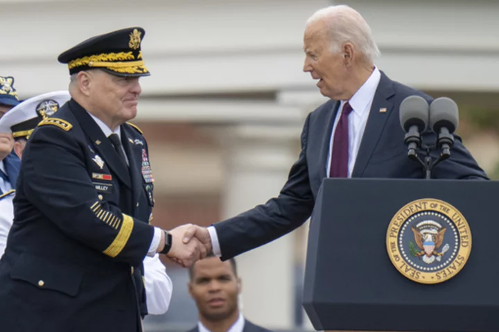 Gen. Milley delivers defense of democracy, swipes at Trump in farewell address