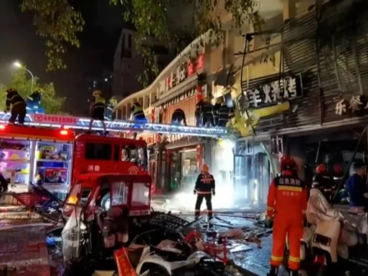 31 dead after gas explosion at barbecue restaurant in China