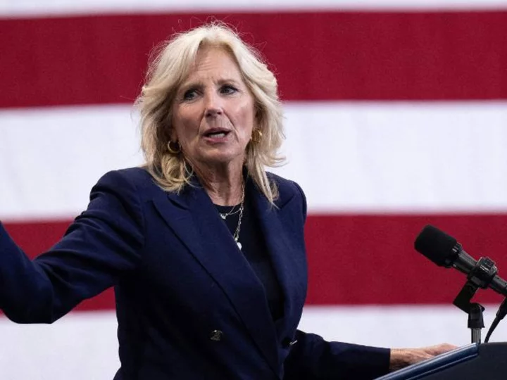 Jill Biden takes on Trump, GOP while White House maintains indictment silence