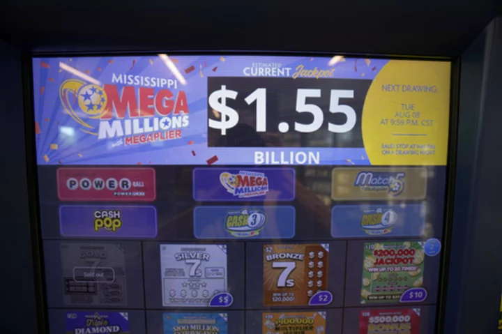 $1.55 billion Mega Millions prize balloons as 31 drawings pass without a winner