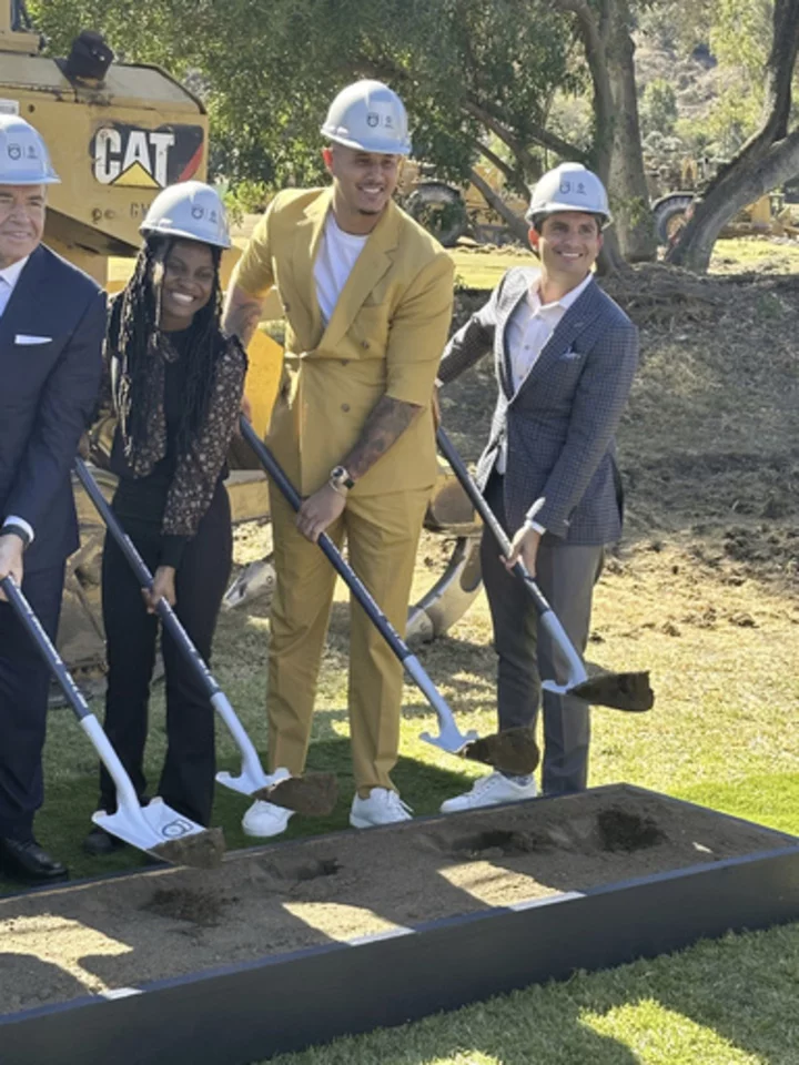 Manny Machado digs in at groundbreaking for San Diego FC's training complex and academy