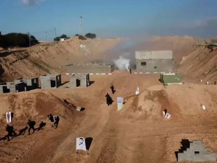 Hamas militants trained for its deadly attack in plain sight and less than a mile from Israel's heavily fortified border