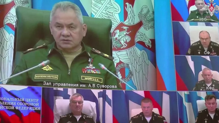 Viktor Sokolov: Russian video 'shows Black Sea fleet commander alive'