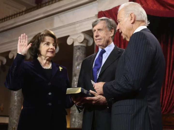 Biden honors Feinstein as a 'pioneering American'