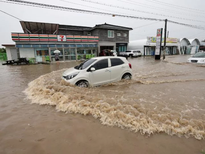 Seven dead and thousands evacuate homes in South Korea due to heavy rain