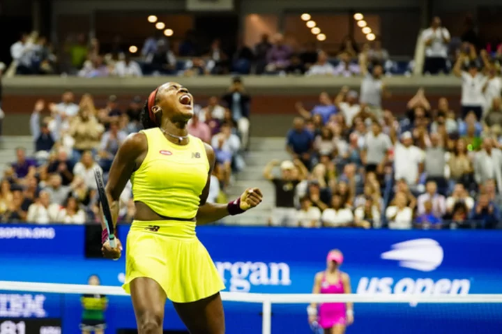 Coco Gauff comes back to win at the US Open after arguing that her foe was too slow between points