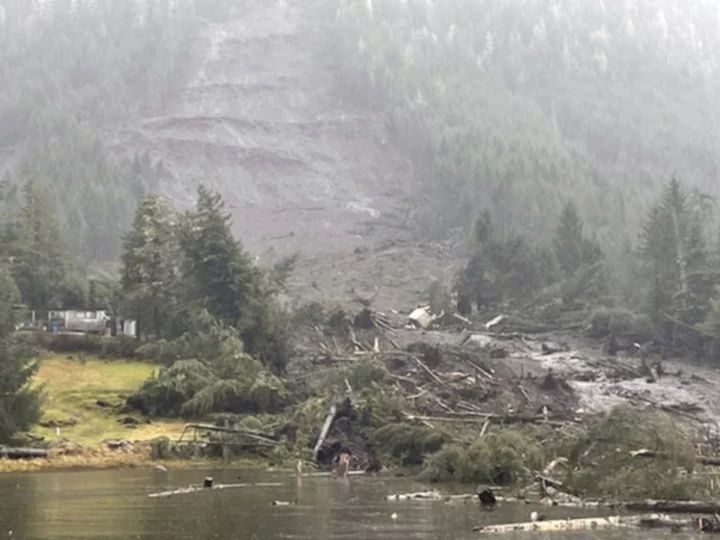 Death toll from landslide in remote Alaska fishing community reaches 3, more missing