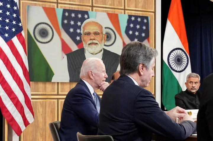 Dozens of US lawmakers urge Biden to raise rights issues with Modi -letter