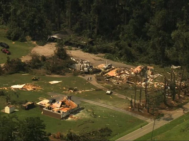North Carolina tornado damages Pfizer plant, shuts down I-95 and injures 4