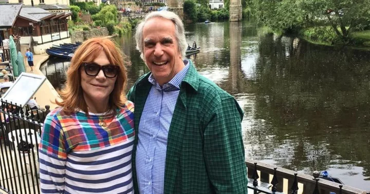 Henry Winkler celebrates 78th birthday on 'The View' with 'jumping the shark' cake honoring iconic moment from 'Happy Days'