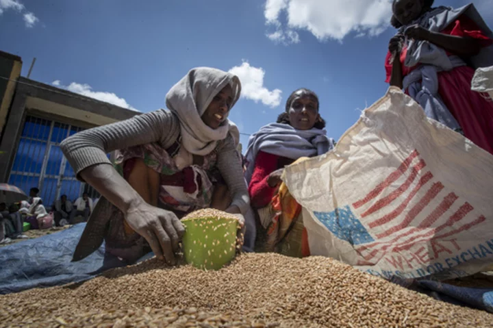 The World Food Program slowly resumes food aid to Ethiopia after months of suspension and criticism