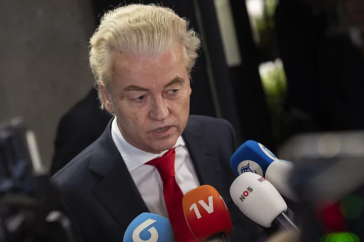 The Netherlands' longtime ruling party says it won't join a new government following far-right's win