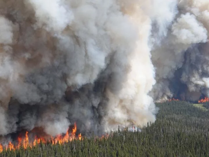 A new outbreak of Canadian wildfires is sending a plume of unhealthy smoke into the US yet again