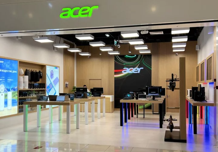Exclusive-Taiwan's Acer ships computer hardware to Russia after saying it would suspend business -data