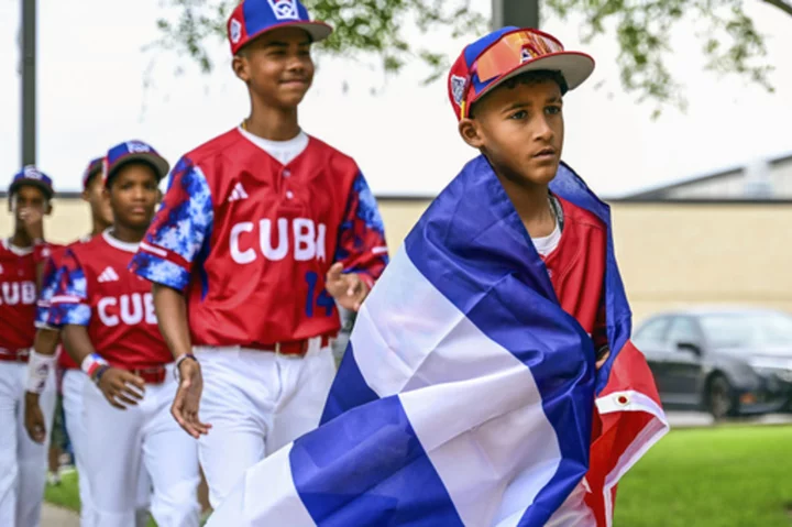 Cuba is in the Little League World Series for the first time. It'll debut vs Japan on Wednesday