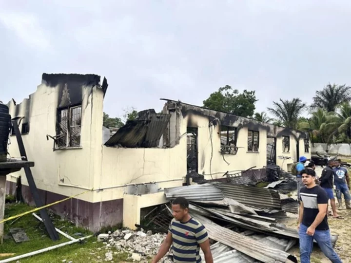 Fire razes school dormitory in Guyana, killing at least 20 children, many of them indigenous