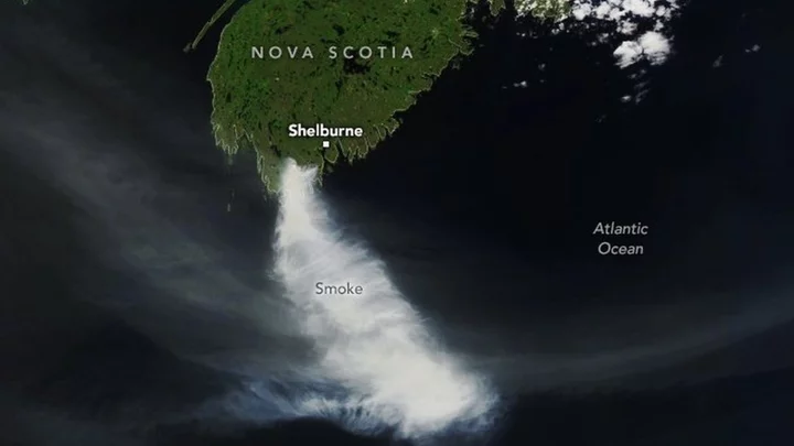 Nova Scotia battles its largest wildfire on record