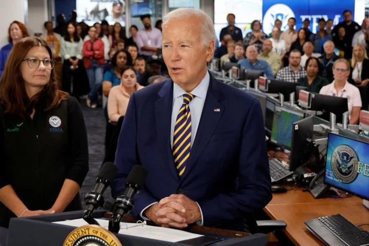 Biden boosts spending request to help pay for disasters