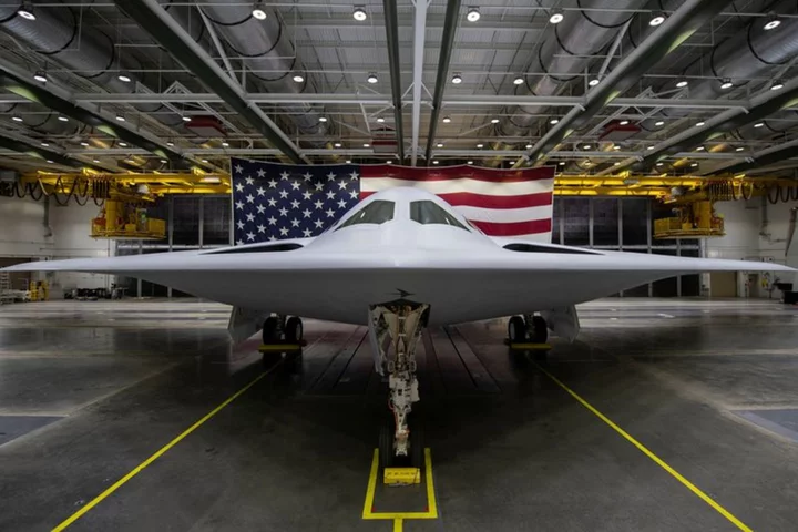 US Air Force's new B-21 Raider 