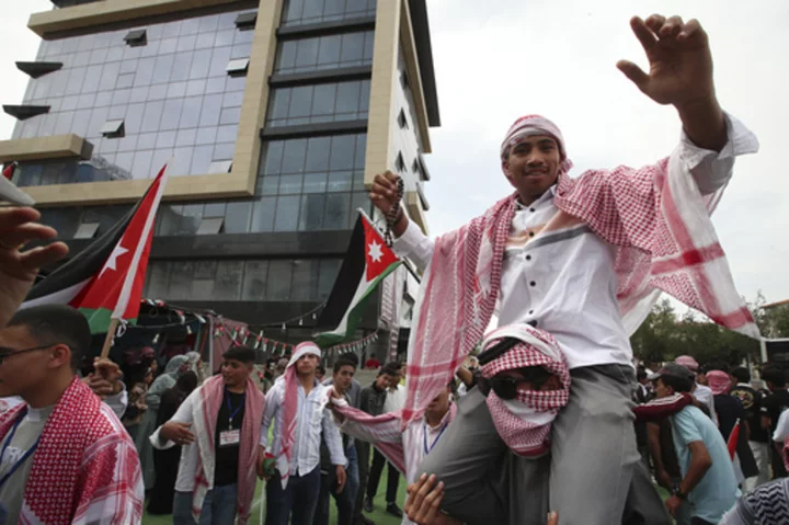 Jordan's capital turns into open-air party for first major royal wedding in years